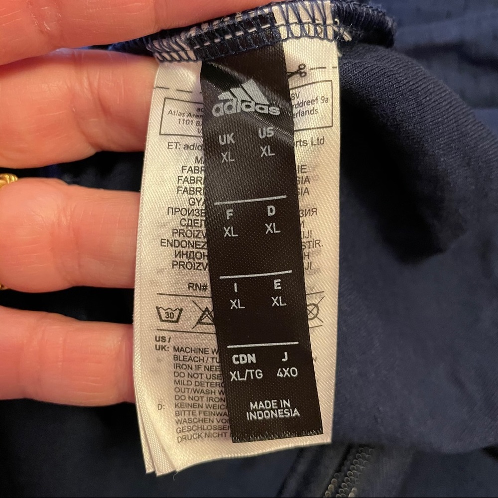 Adidas climalite hoodie zip up jacket XL - Picture 11 of 13